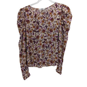 BB Dakota x Steve Madden Medium Top Blouse Floral Paisley Print Boho Cottagecore